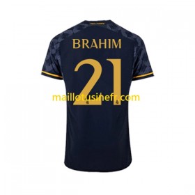 Maillot de Foot Real Madrid Brahim Diaz 21 Extérieur 2023-24